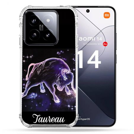Coque Renforcée Pour Xiaomi 14 Signe Zodiaque 2 Taureau
