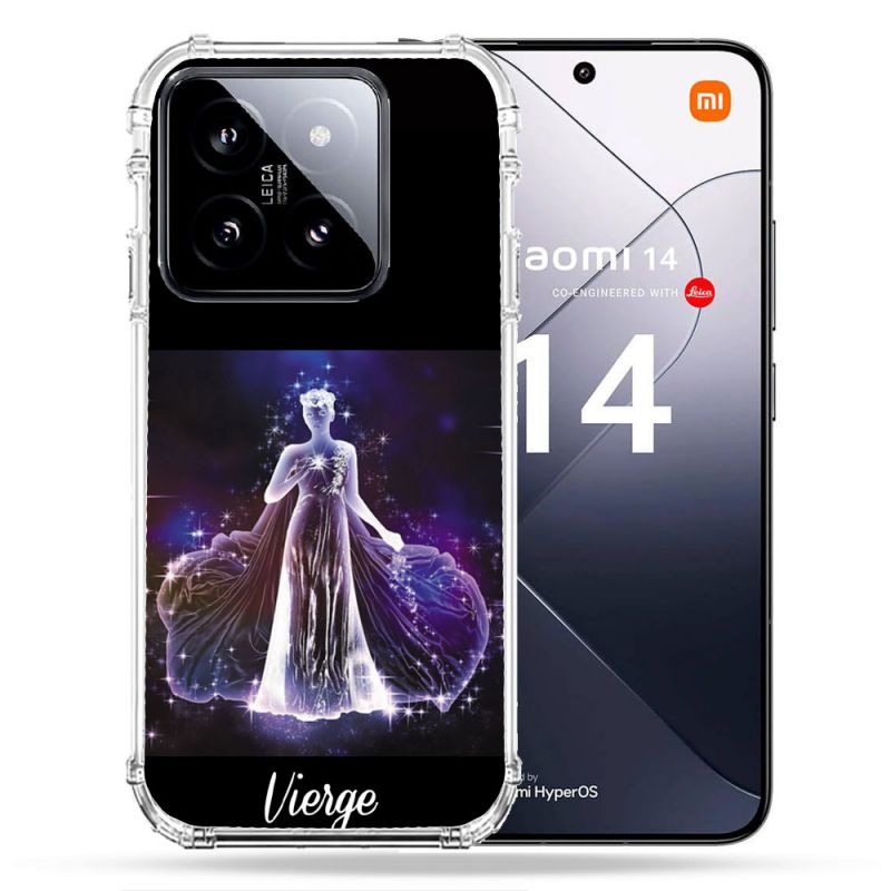 Coque Renforcée Pour Xiaomi 14 Signe Zodiaque 2 Vierge