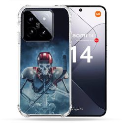 Coque Renforcée Pour Xiaomi 14 Sport Hockey Squelette