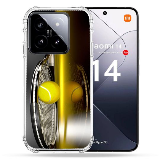 Coque Renforcée Pour Xiaomi 14 Sport Tennis Reflet