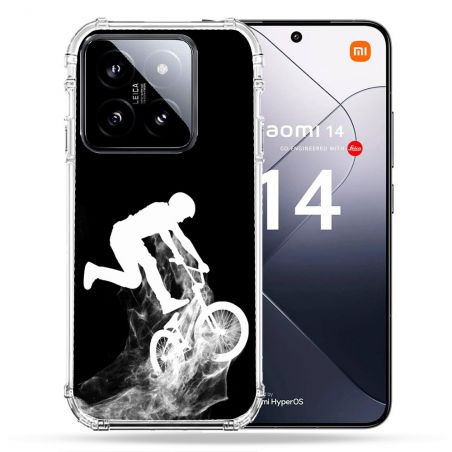Coque Renforcée Pour Xiaomi 14 Sport VTT Noir