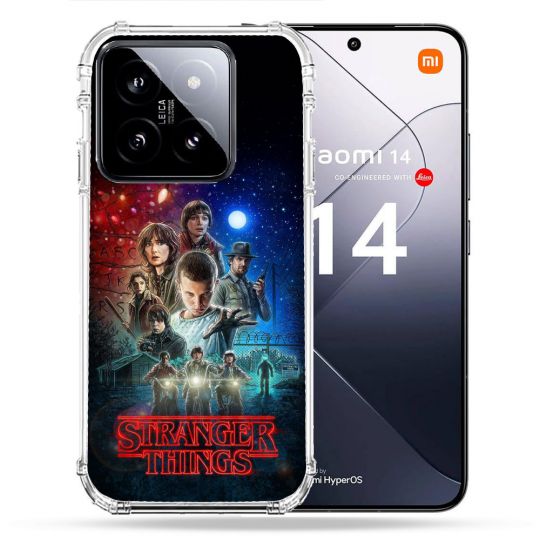 Coque Renforcée Pour Xiaomi 14 Stranger Things Affiche 1