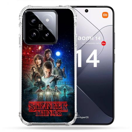 Coque Renforcée Pour Xiaomi 14 Stranger Things Affiche 1