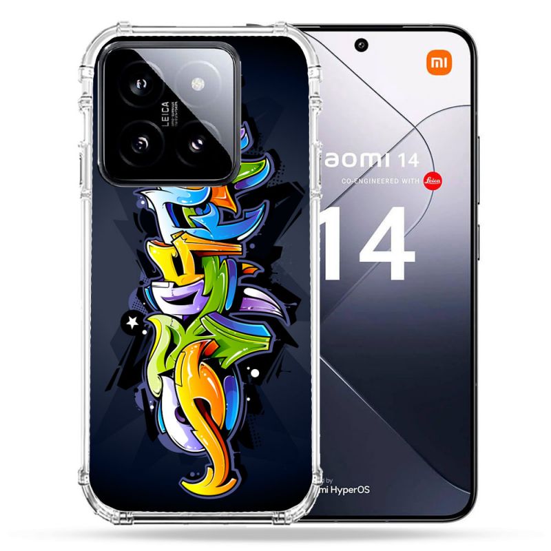 Coque Renforcée Pour Xiaomi 14 Street Art Graffiti