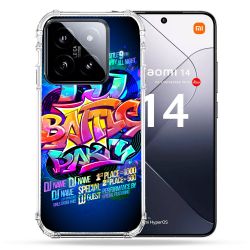 Coque Renforcée Pour Xiaomi 14 Street Art Rap