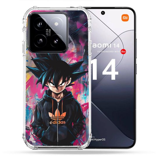 Coque Renforcée Pour Xiaomi 14 Street Art Sangoku