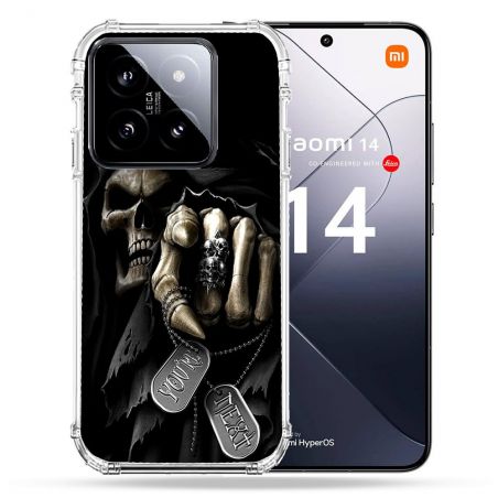 Coque Renforcée Pour Xiaomi 14 Tete de Mort Your Next