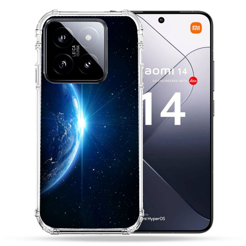 Coque Renforcée Pour Xiaomi 14 Univers Planete Terre