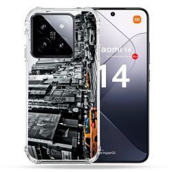 Coque Renforcée Pour Xiaomi 14 Voyage Amerique USA New York Taxi