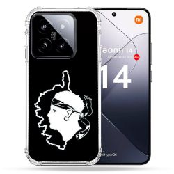 Coque Renforcée Pour Xiaomi 14 Voyage Corse Noir