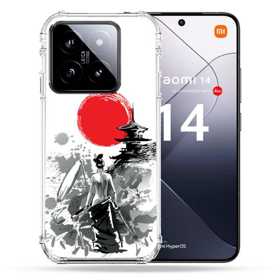 Coque Renforcée Pour Xiaomi 14 Voyage Japon Femme