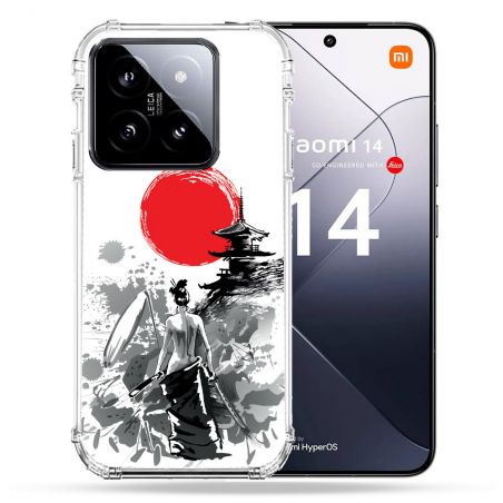 Coque Renforcée Pour Xiaomi 14 Voyage Japon Femme