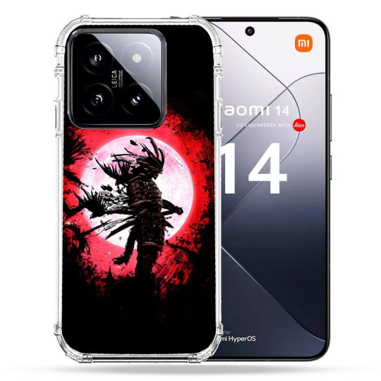 Coque Renforcée Pour Xiaomi 14 Voyage Japon Samourai