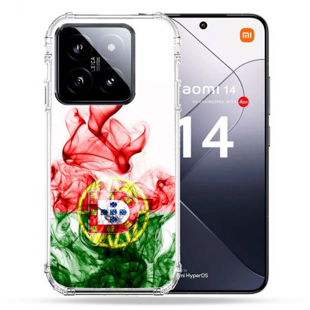 Coque Renforcée Pour Xiaomi 14 Voyage Portugal Flamme