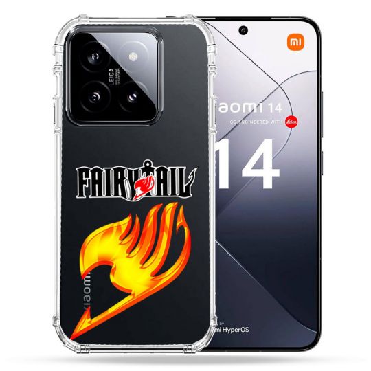 Coque Renforcée Transparente Pour Xiaomi 14 Fairy Tail