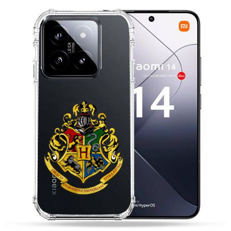 Coque Renforcée Transparente Pour Xiaomi 14 Harry Potter Poudlard