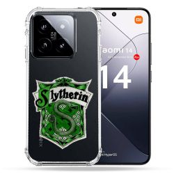 Coque Renforcée Transparente Pour Xiaomi 14 Harry Potter Slytherin