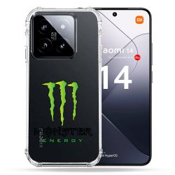 Coque Renforcée Transparente Pour Xiaomi 14 Monster Energy