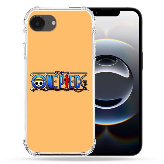 Coque Renforcée Transparente Pour Iphone 16e One Piece Logo