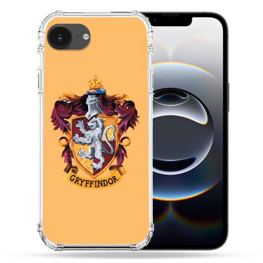 Coque Renforcée Transparente Pour Iphone 16e Harry Potter Griffindor