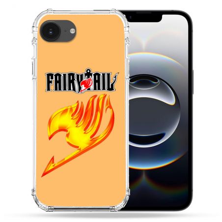 Coque Renforcée Transparente Pour Iphone 16e Fairy Tail