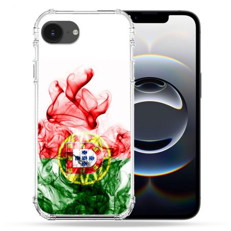 Coque Renforcée Pour Iphone 16e Voyage Portugal Flamme