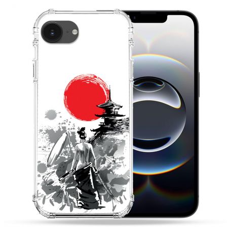Coque Renforcée Pour Iphone 16e Voyage Japon Femme