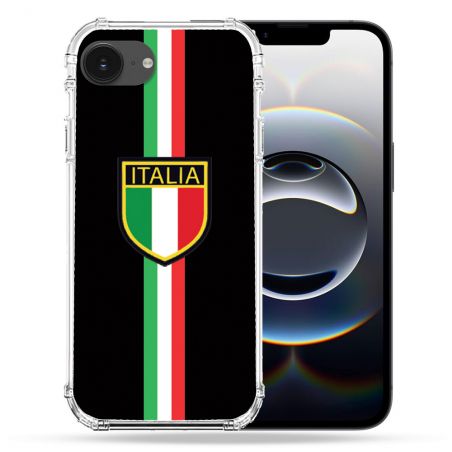 Coque Renforcée Pour Iphone 16e Voyage Italie 3 Noir