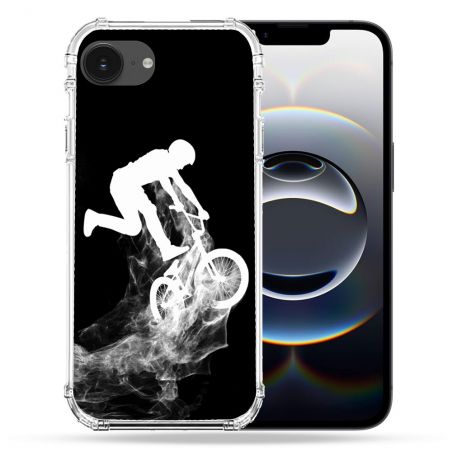 Coque Renforcée Pour Iphone 16e Sport VTT Noir