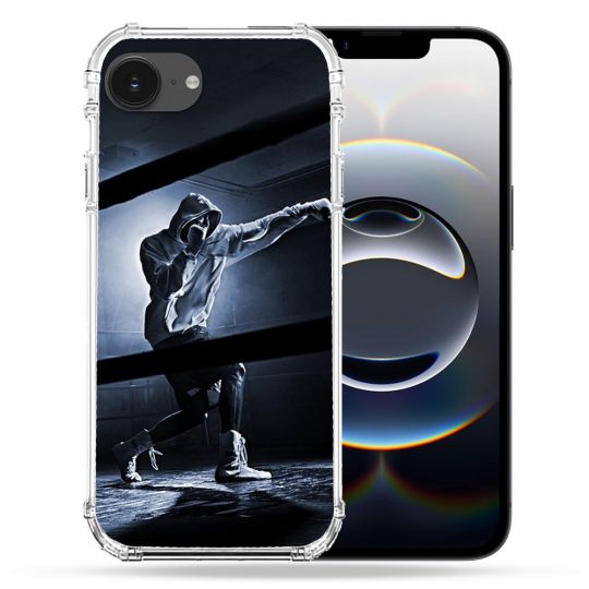 Coque Renforcée Pour Iphone 16e Sport Boxe Poing