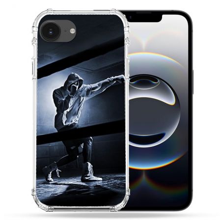 Coque Renforcée Pour Iphone 16e Sport Boxe Poing