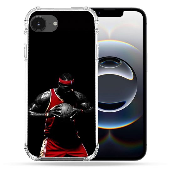 Coque Renforcée Pour Iphone 16e Sport Basketeur