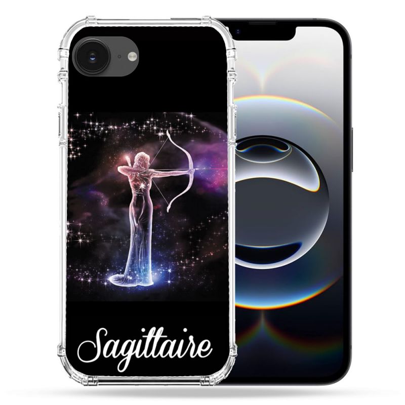 Coque Renforcée Pour Iphone 16e Signe Zodiaque 2 Sagittaire