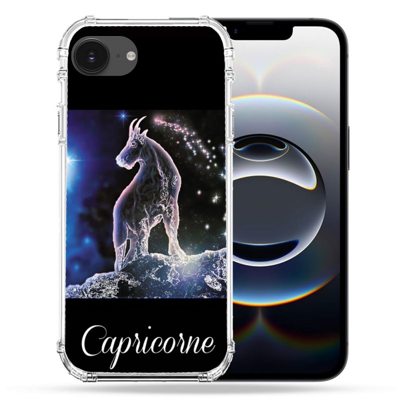 Coque Renforcée Pour Iphone 16e Signe Zodiaque 2 Capricorne