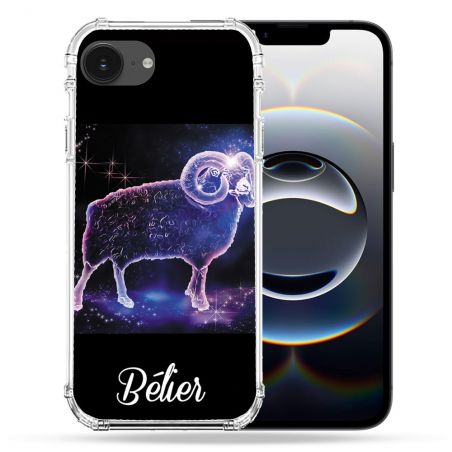 Coque Renforcée Pour Iphone 16e Signe Zodiaque 2 Bélier