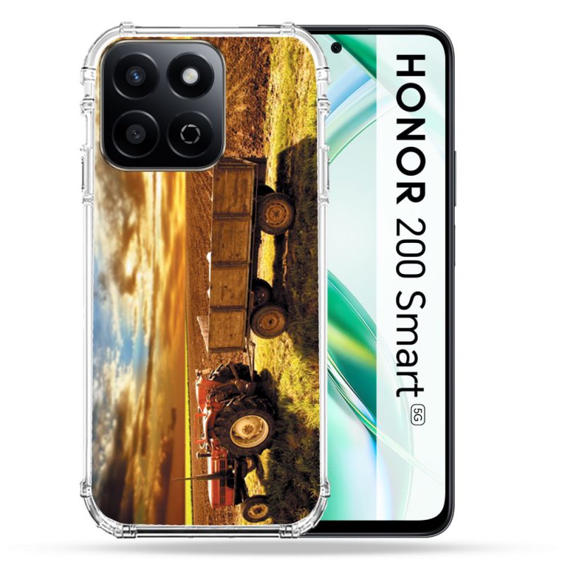 Coque Renforcée Pour Honor 200 Smart 5G Agriculture Tracteur Color