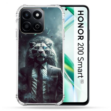 Coque Renforcée Pour Honor 200 Smart 5G Animal Lion Business