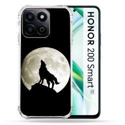 Coque Renforcée Pour Honor 200 Smart 5G Animal Loup Noir