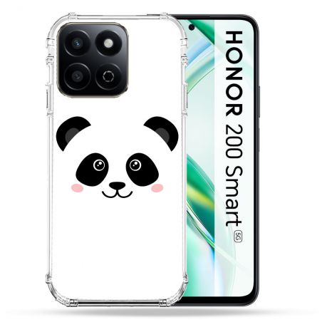Coque Renforcée Pour Honor 200 Smart 5G Animal Panda Blanc