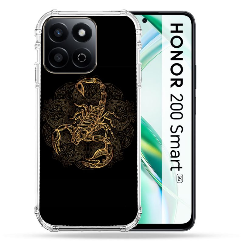 Coque Renforcée Pour Honor 200 Smart 5G Animal Scorpion Fresque