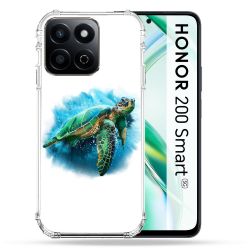 Coque Renforcée Pour Honor 200 Smart 5G Animal Tortue Blanche multicolore