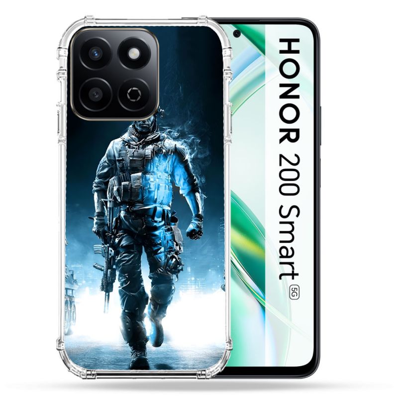 Coque Renforcée Pour Honor 200 Smart 5G Call Of Duty Guerrier