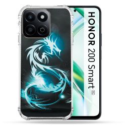 Coque Renforcée Pour Honor 200 Smart 5G Fantastique Dragon Bleu