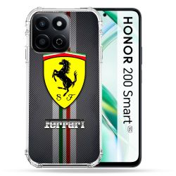 Coque Renforcée Pour Honor 200 Smart 5G Ferrari Carbone
