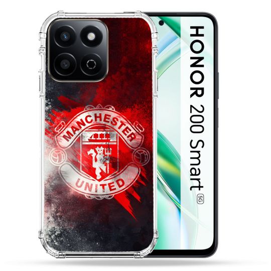 Coque Renforcée Pour Honor 200 Smart 5G Foot Manchester United