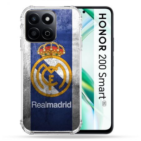 Coque Renforcée Pour Honor 200 Smart 5G Foot Real Madrid