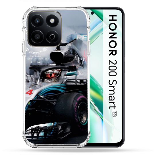 Coque Renforcée Pour Honor 200 Smart 5G Formule 1 F1 Mercedes Petronas
