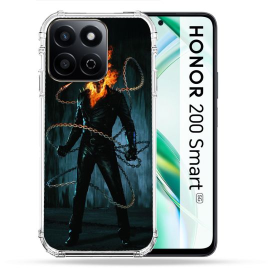 Coque Renforcée Pour Honor 200 Smart 5G Ghost Rider