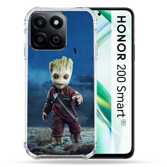 Coque Renforcée Pour Honor 200 Smart 5G Groot Bleu