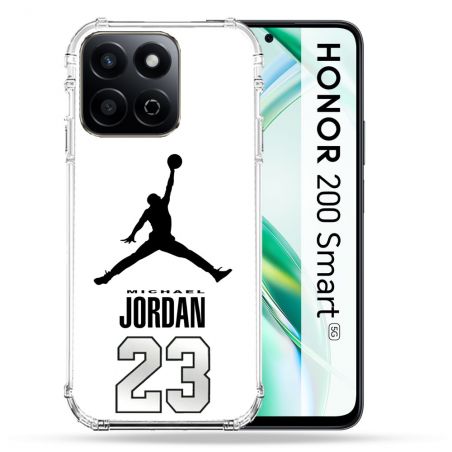 Coque Renforcée Pour Honor 200 Smart 5G Jordan 23 Blanc